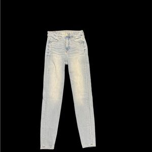 American Eagle Women's Light Blue Jeans